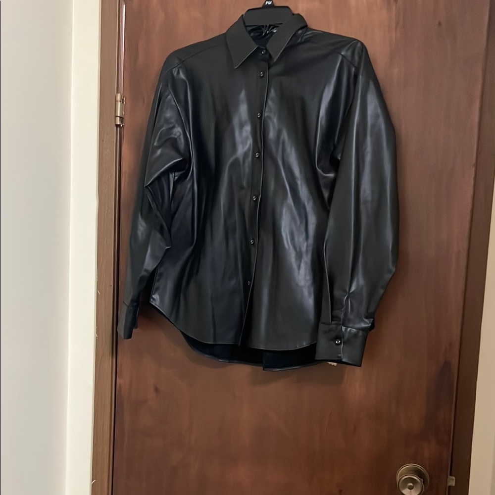 Zara Oversized Shirt Jacket